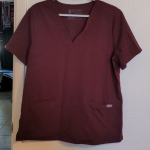 Figs L scrub top
